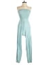 Venus Solid Teal Jumpsuit Size M - photo 1