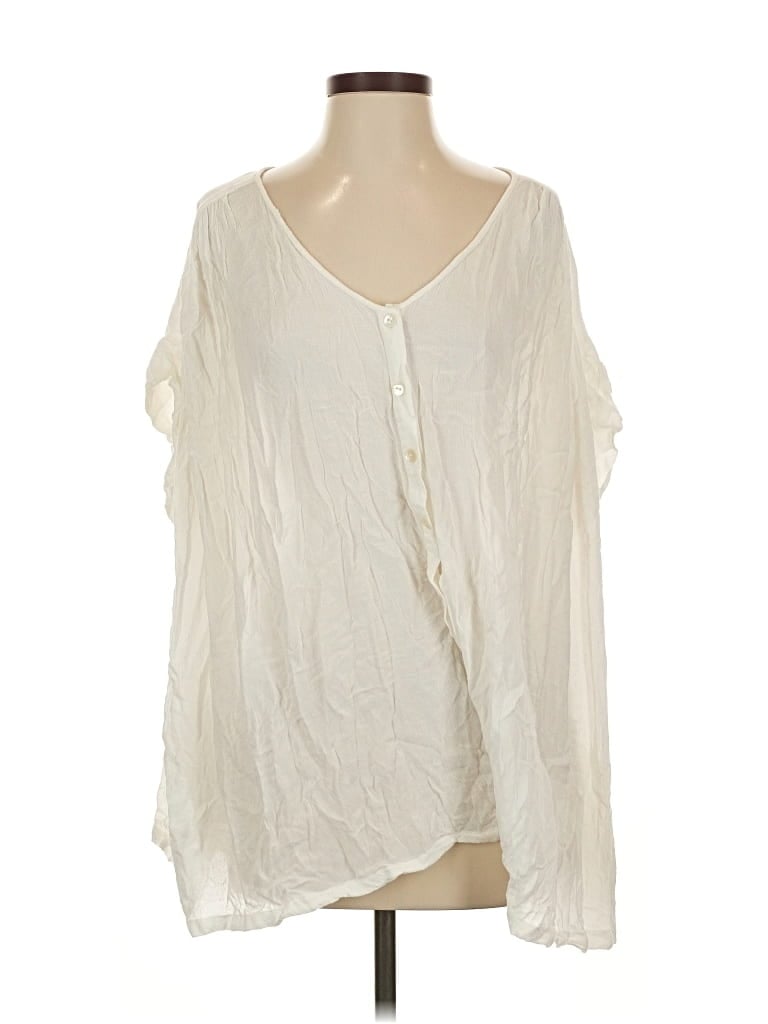 Pre-owned Free People Romper In White