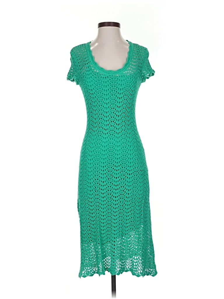 Pre-owned Doncaster Collection Casual Dress In Green