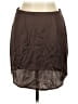 Boohoo 100% Polyester Solid Brown Casual Skirt Size 8 - photo 1