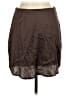 Boohoo 100% Polyester Solid Brown Casual Skirt Size 8 - photo 2