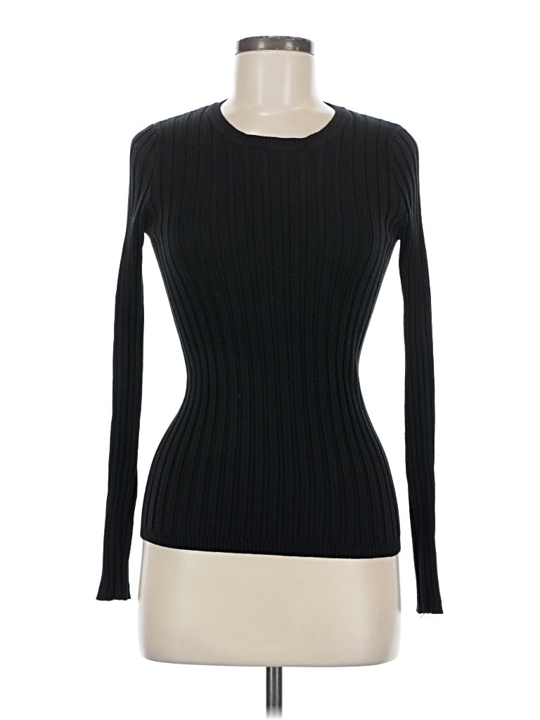 Pre-owned Active Usa Pullover Sweater In Black