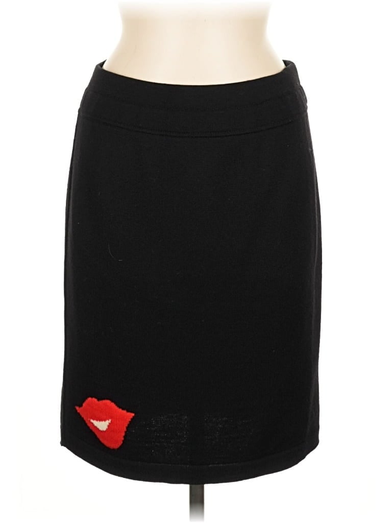 Pre-owned Escada By Margaretha Ley Wool Skirt In Black
