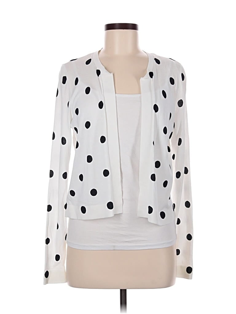 Pre-owned Ann Taylor Kimono In White