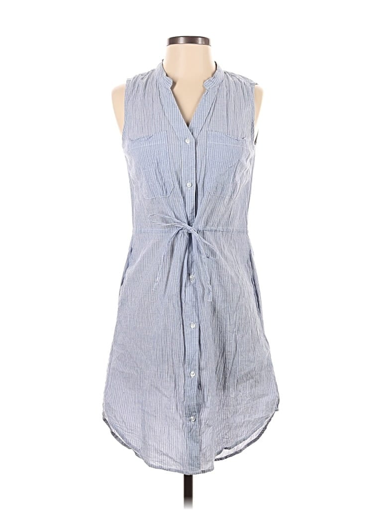 Pre-owned Japna Casual Dress In Blue