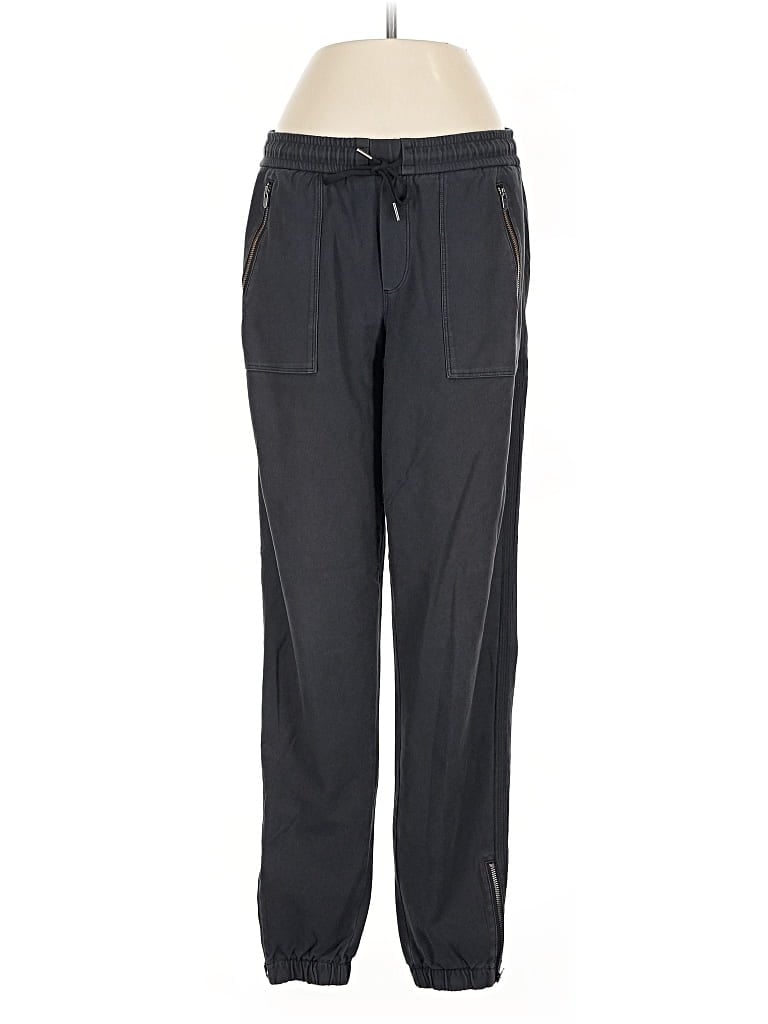 Pre-owned Athleta Track Pants In Gray