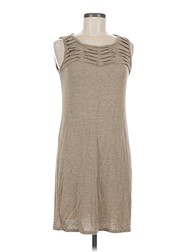 Pre-owned Max Studio Casual Dress In Brown