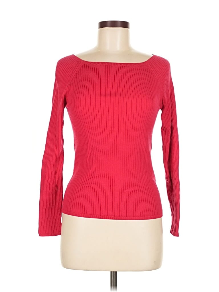 Pre-owned Banana Republic Pullover Sweater In Red
