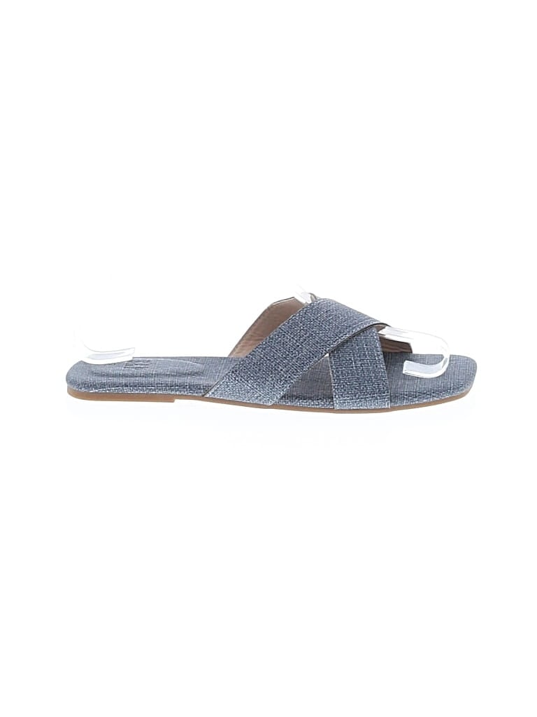 Pre-owned Unbranded Sandals In Blue