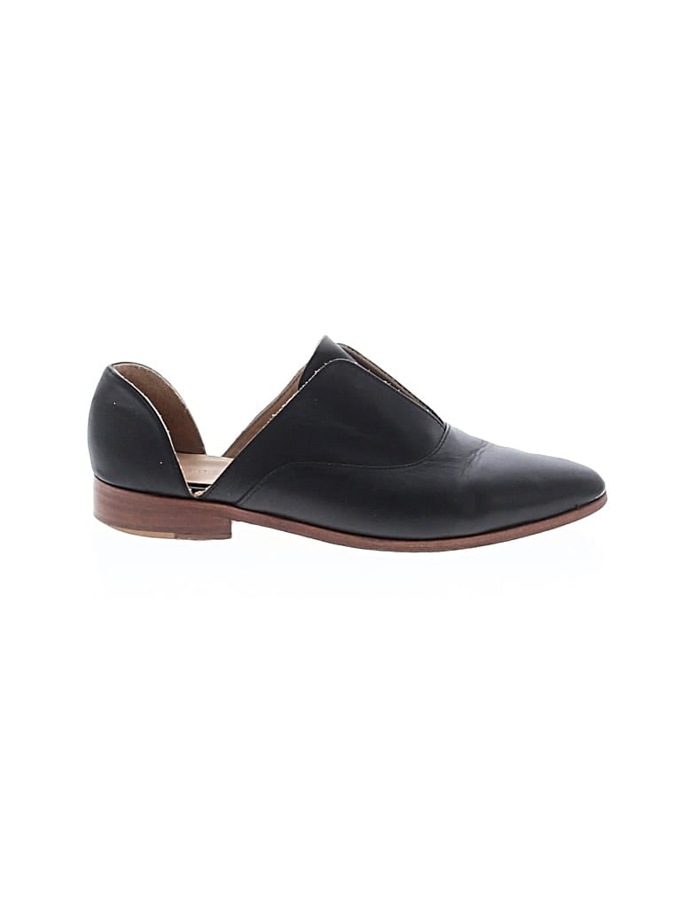 Pre-owned Nisolo Flats In Black