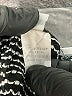 Michael Simon Chevron-herringbone Gray Casual Pants Size M - photo 8