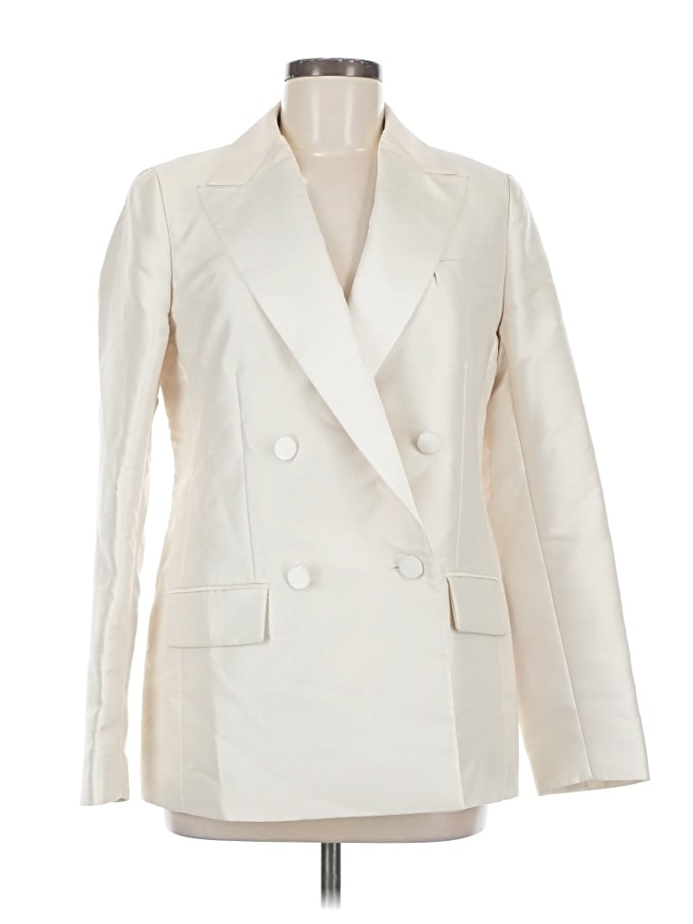 Pre-owned Polo Ralph Lauren Blazer Jacket In White