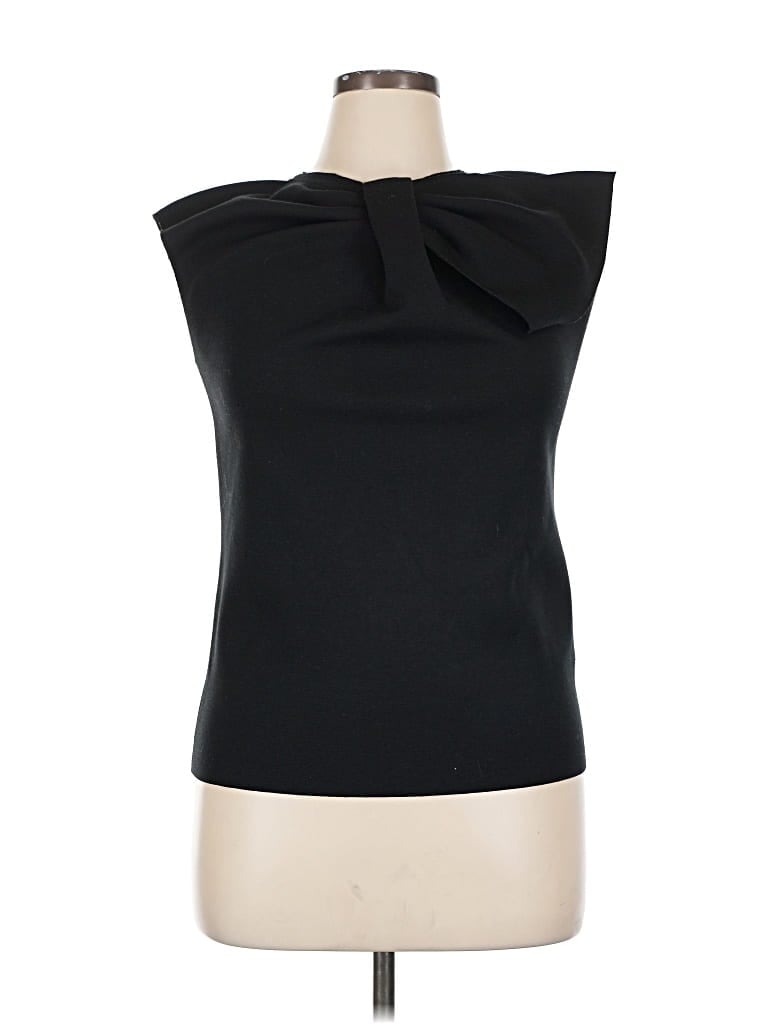 Pre-owned Emporio Armani Sleeveless Blouse In Black