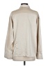 Just Fab 100% Polyester Metallic Ivory Long Sleeve Blouse Size XS - photo 2