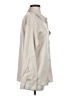 Just Fab 100% Polyester Metallic Ivory Long Sleeve Blouse Size XS - photo 4