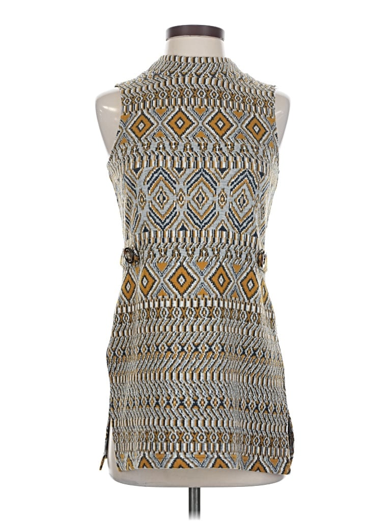 Pre-owned Romeo & Juliet Couture Cocktail Dress In Silver