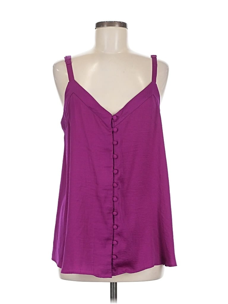 Pre-owned Torrid Sleeveless Blouse In Purple