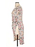 Connected Apparel Paisley Tan Casual Dress Size 14 - photo 5