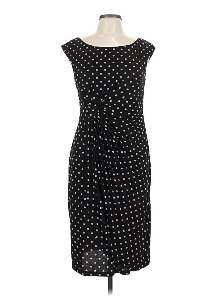 Pre-owned Connected Apparel Cocktail Dress In Black