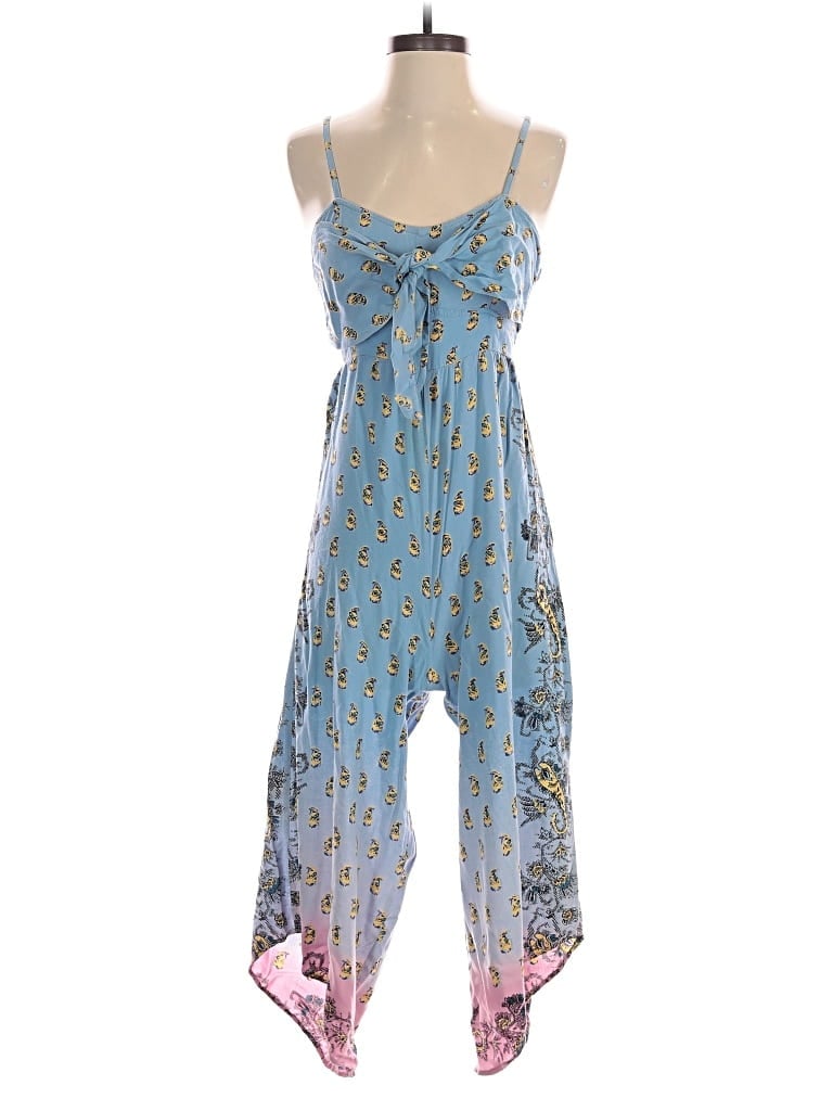 Pre-owned Angie Romper In Blue