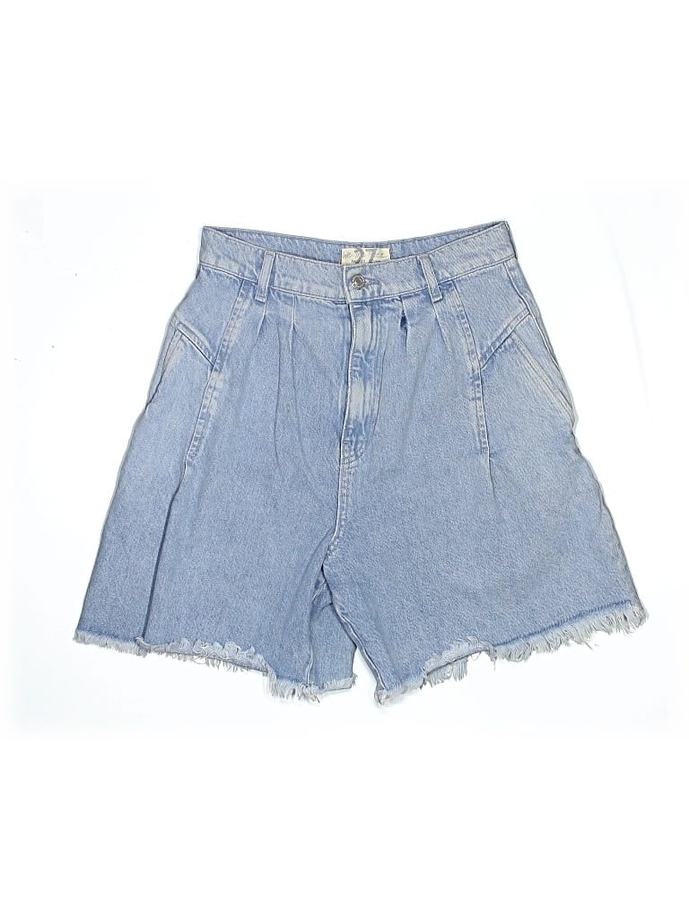 Pre-owned We The Free Denim Shorts In Blue