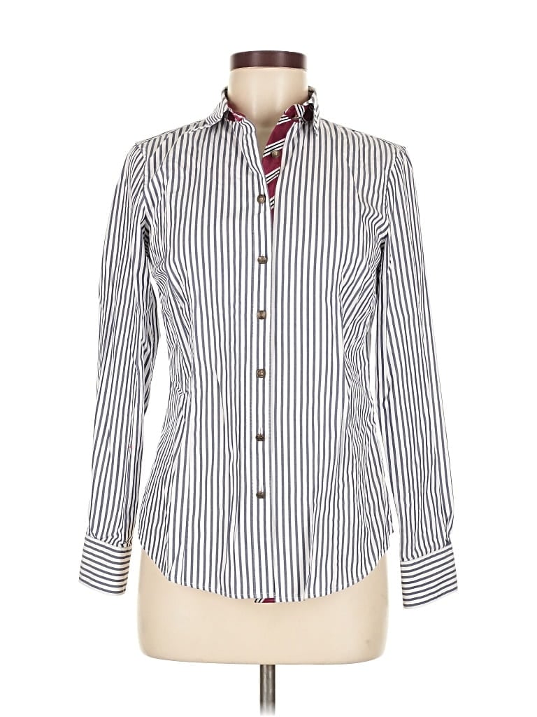 Pre-owned Brooks Brothers 346 Long Sleeve Button Down Shirt In White