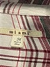 Miami Plaid Burgundy Long Sleeve Button-Down Shirt Size M - photo 7