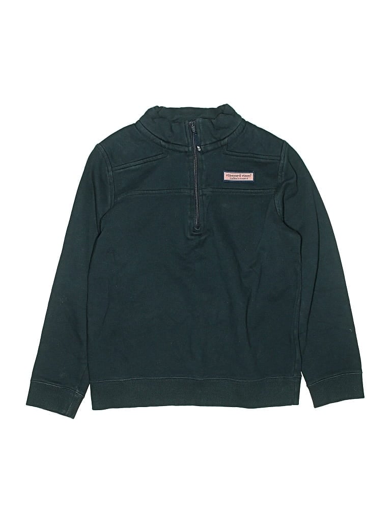 Pre-owned Vineyard Vines Kids' Sweatshirt In Green