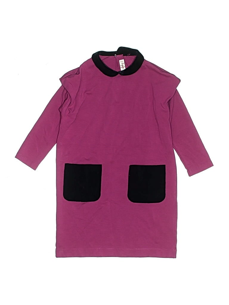 Pre-owned Il Gufo Kids' Dress In Purple