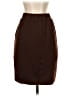 Elegantees Solid Brown Casual Skirt Size XS - photo 2