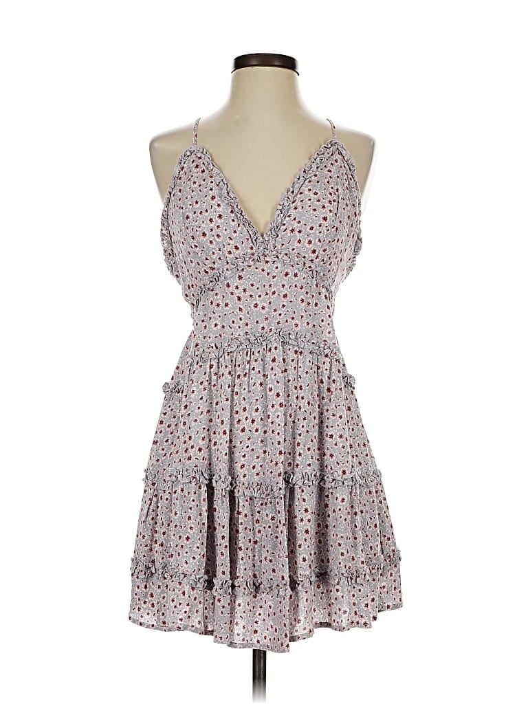 Pre-owned Illa Illa Casual Dress In Gray