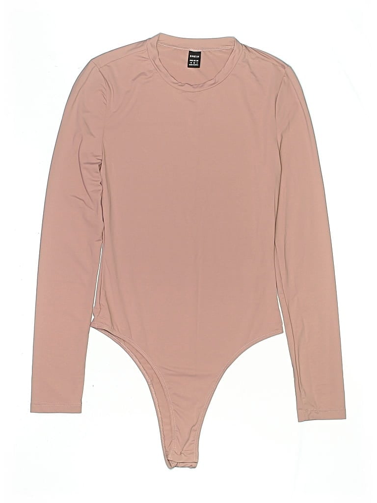 Pre-owned Shein Bodysuit In Brown