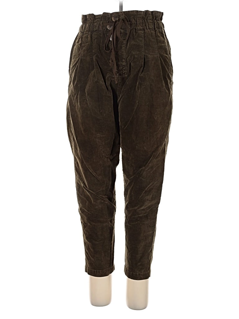 Pre-owned Free People Casual Pants In Brown