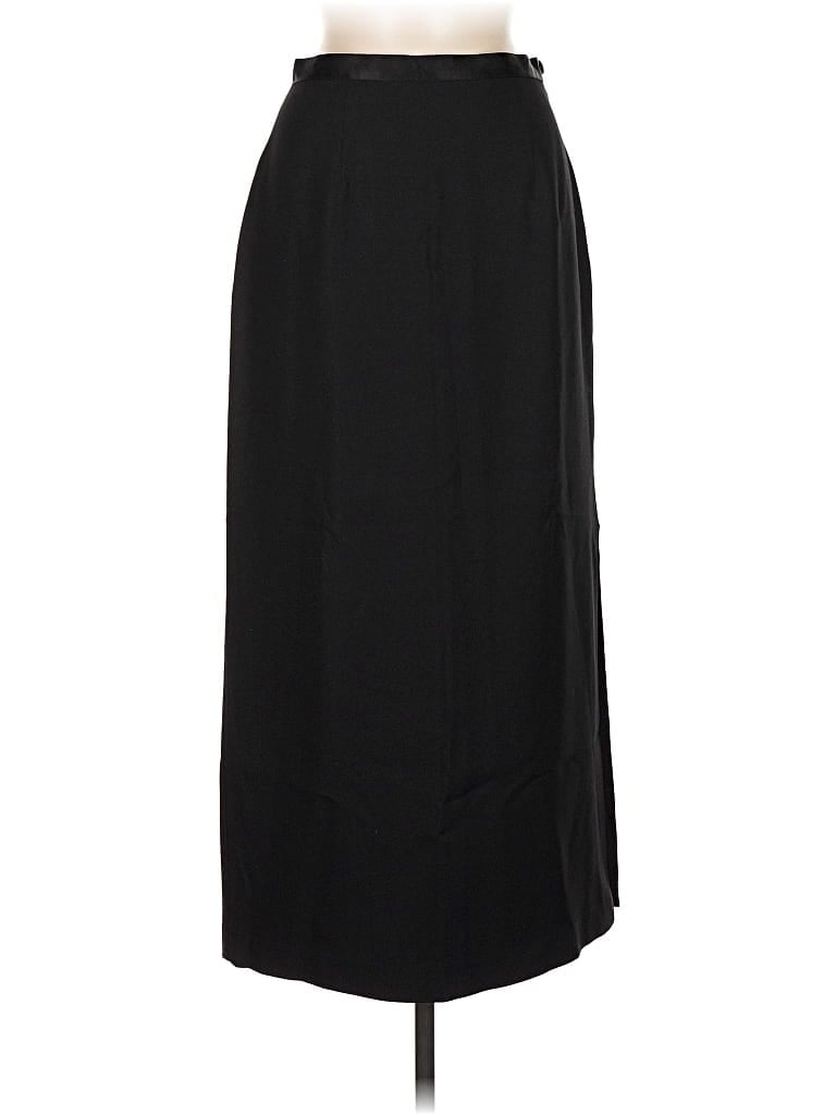 Pre-owned Laura Ashley Formal Skirt In Black