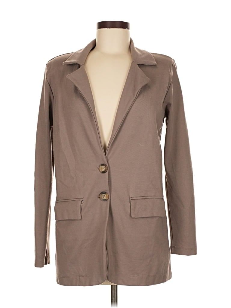 Pre-owned Veronica M Blazer Jacket In Brown