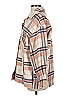 Zara Plaid Pink Coat Size S - photo 5