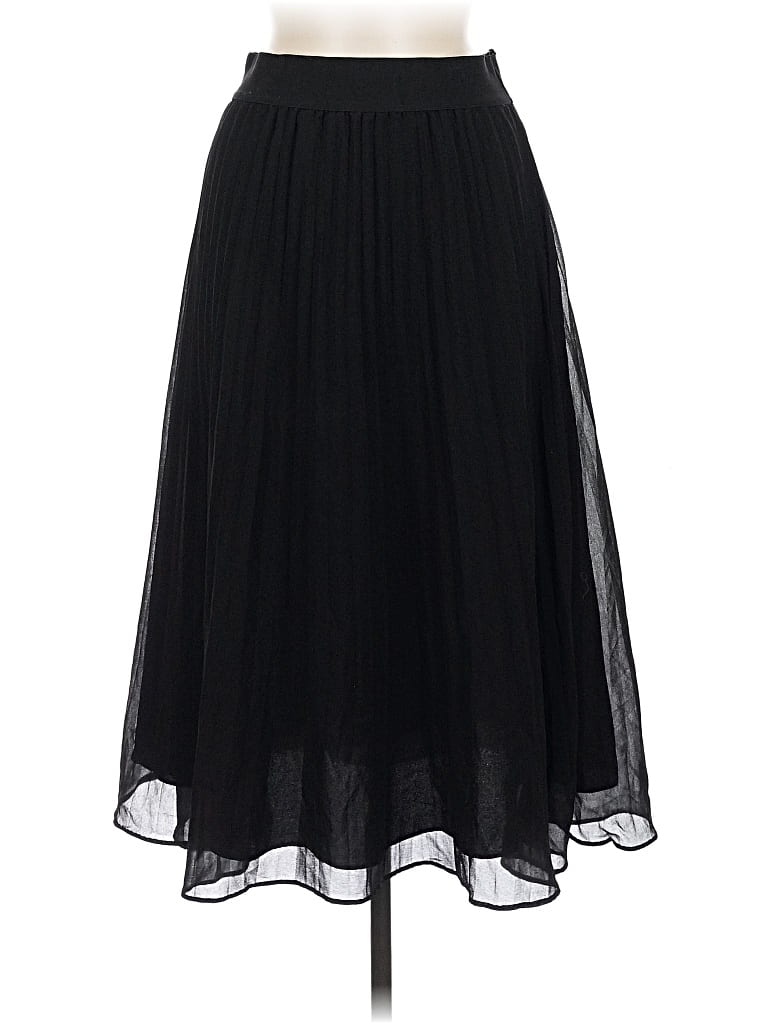 Pre-owned Dkny Formal Skirt In Black