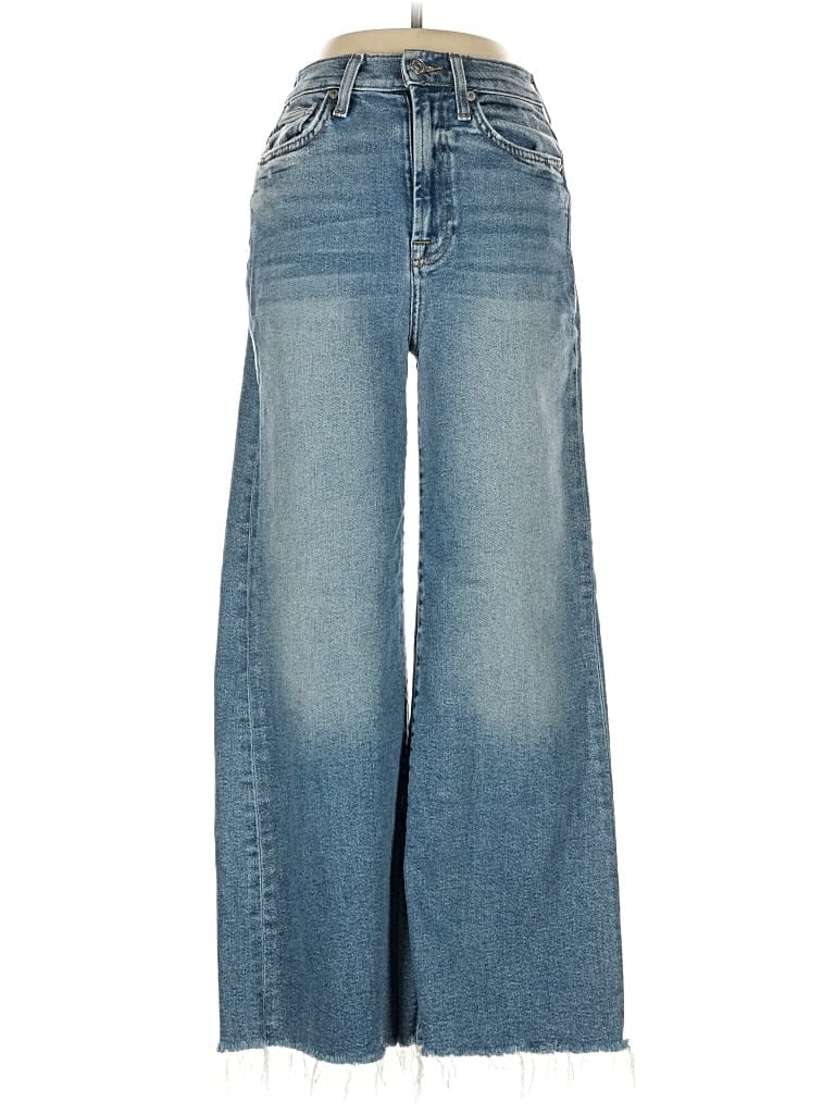 Pre-owned 7 For All Mankind Jeans In Blue