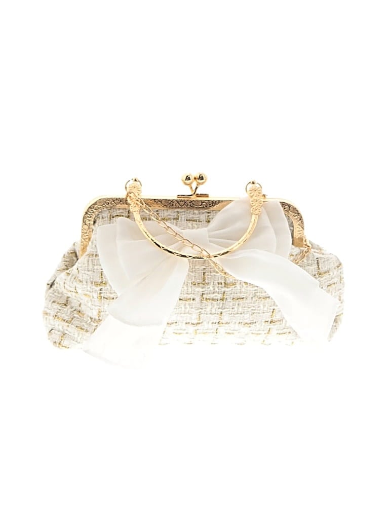 Pre-owned Unbranded Clutch In White