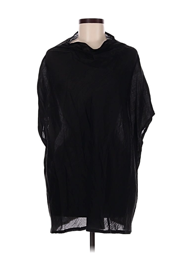Pre-owned Assorted Brands 3/4 Sleeve Blouse In Black