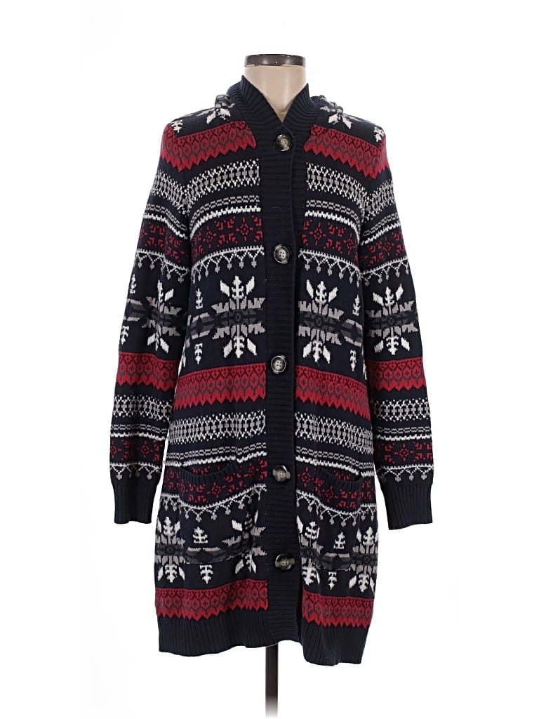 Pre-owned Christopher & Banks Coat In Red