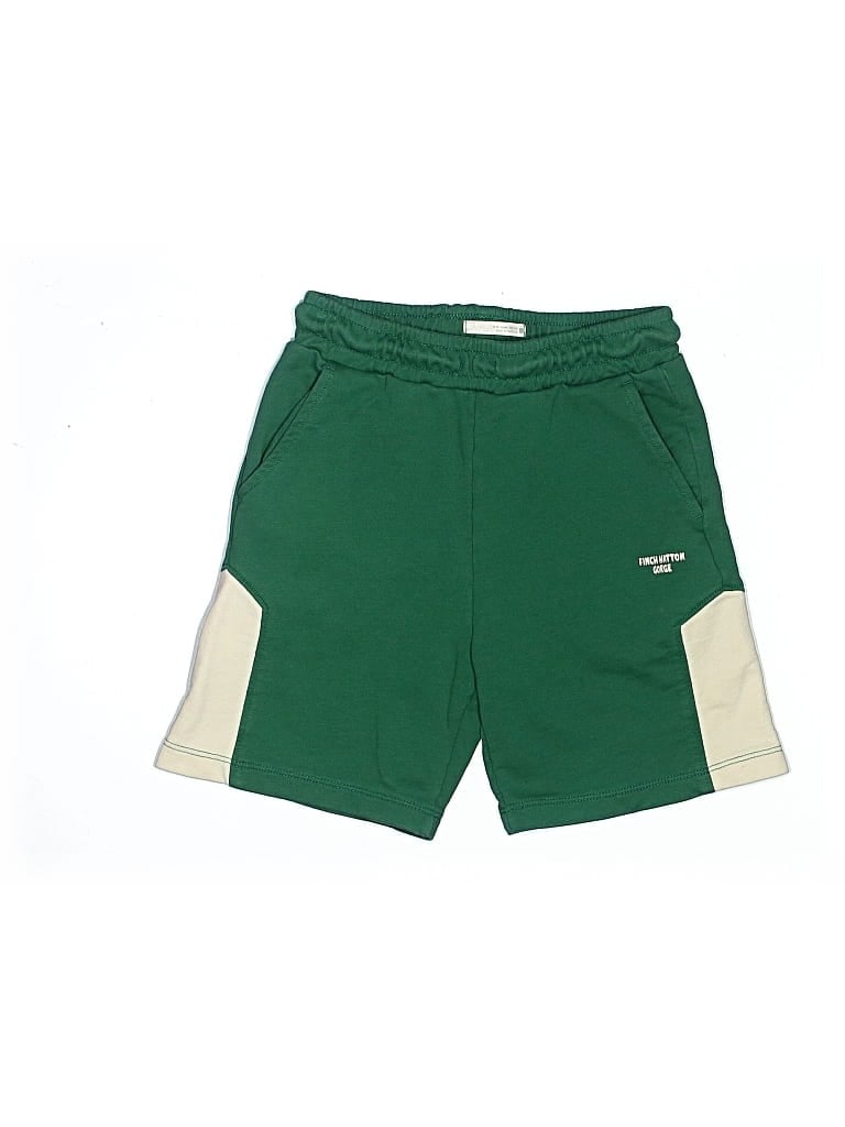 Pre-owned Zara Kids' Athletic Shorts In Green