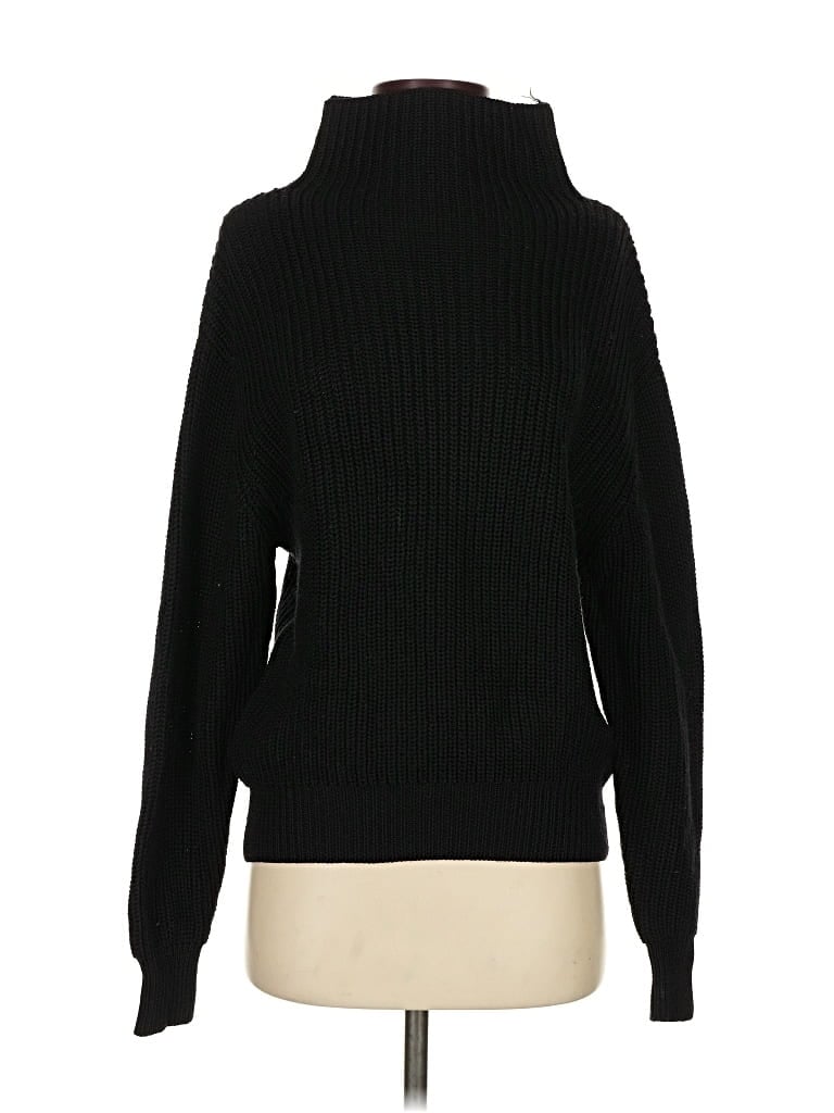 Pre-owned Wilfred Wool Pullover Sweater In Black