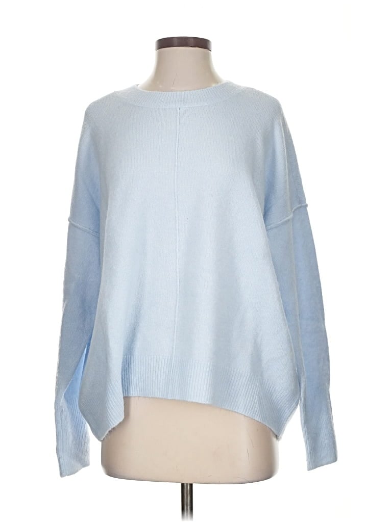 Pre-owned Vince Camuto Pullover Sweater In Blue