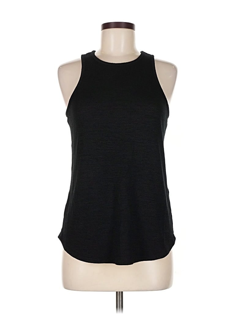 Pre-owned Banana Republic Tank Top Black Halter Neckline Tops