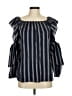 Drew Blue 3/4 Sleeve Blouse Size M - photo 1