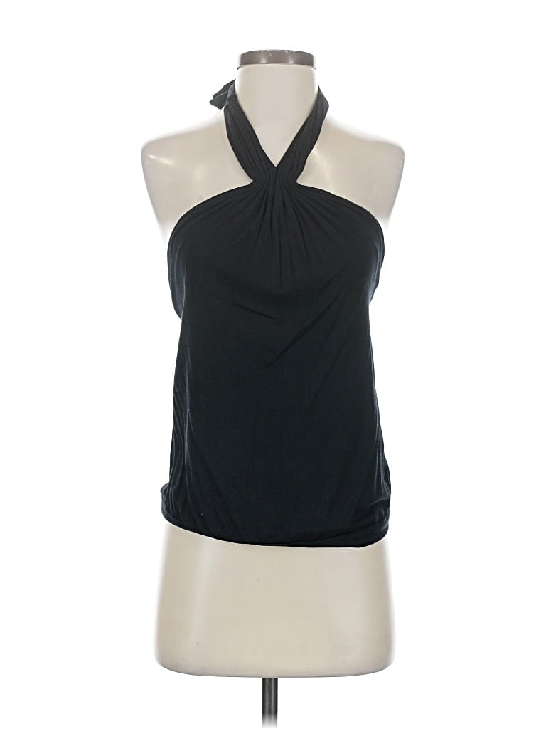 Pre-owned Banana Republic Sleeveless Blouse In Black