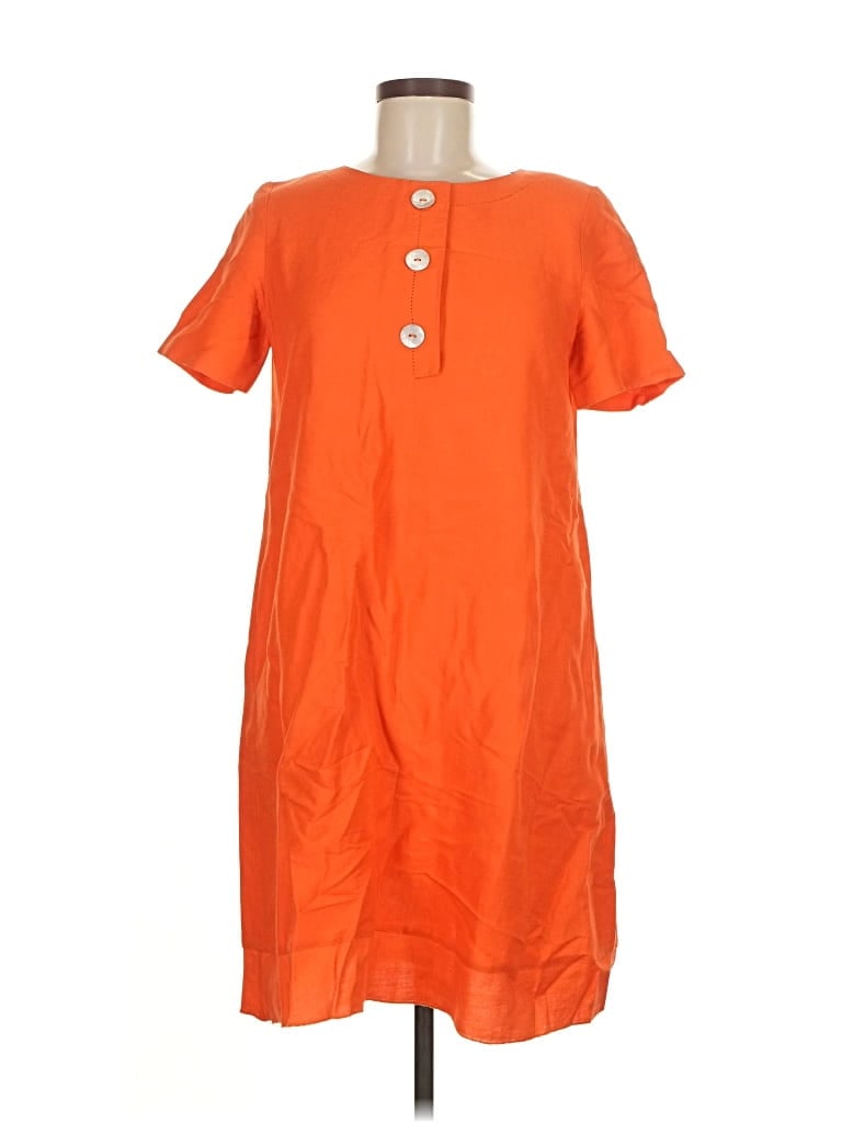 Pre-owned Evan Picone Casual Dress In Orange