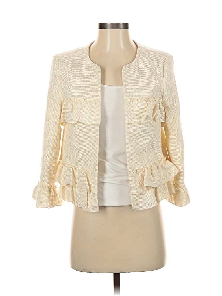 Pre-owned Nanette Lepore Jacket In White