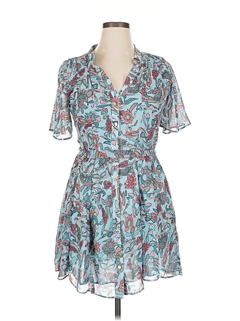 Pre-owned Desigual Casual Dress In Blue